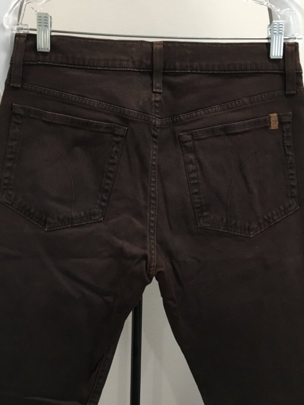 JOE'S JEANS Russet Wash 5 Pocket Styling Logo Hardware Denim Jeans - Picture 9 of 11
